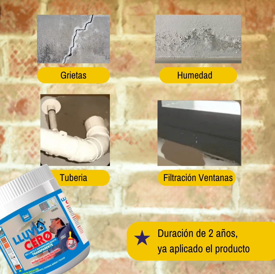 Adios goteras con Lluviacero® 500ml